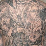 Photo tattoo Russian warriors 31.07.2019 №029 - tattoo bogatyr - tattoovalue.net