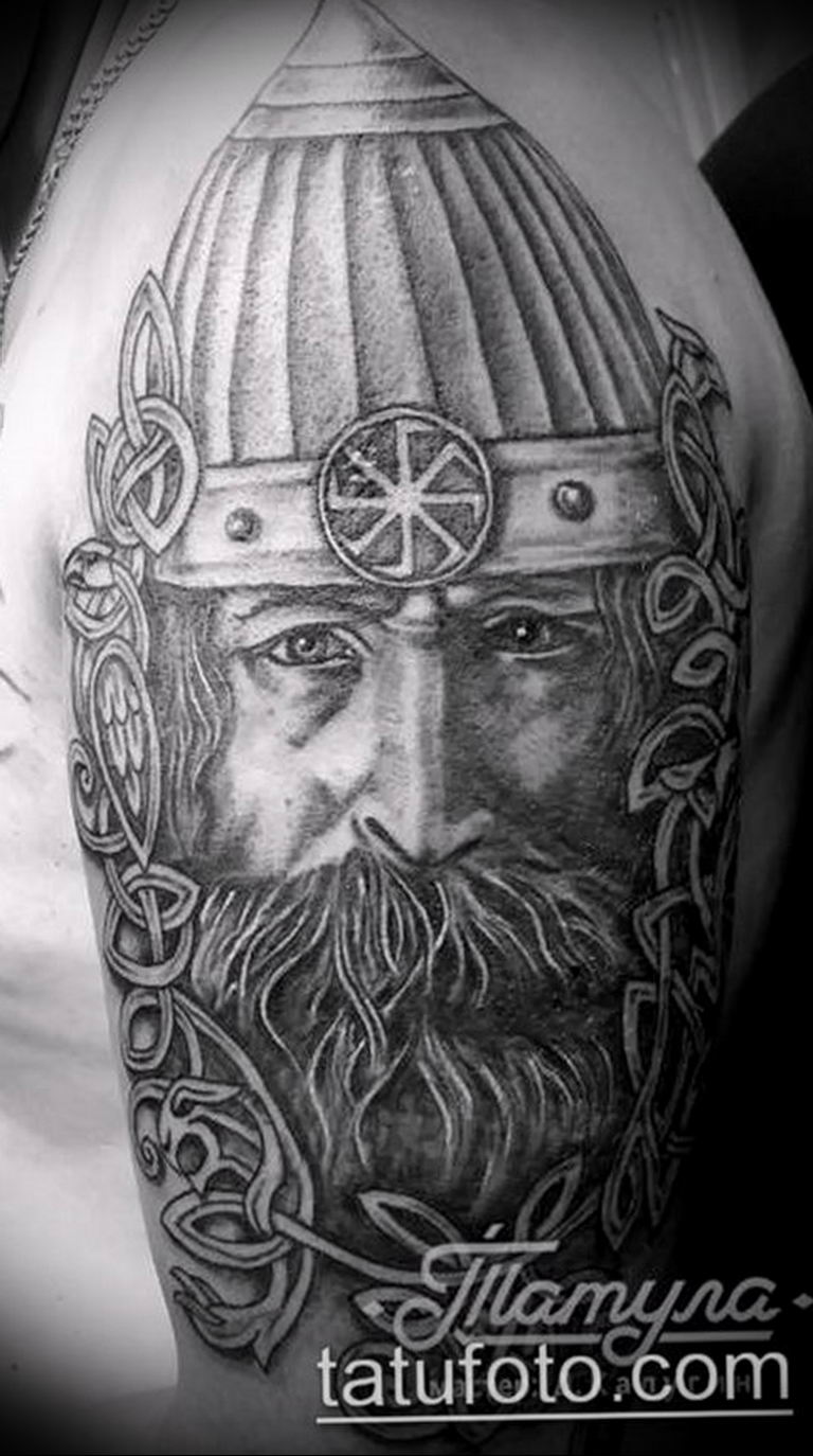 Photo tattoo Russian warriors 31.07.2019 №107 - tattoo bogatyr - tattoovalue.net