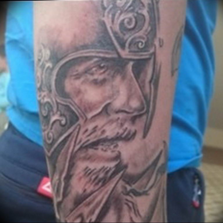 Photo tattoo Russian warriors 31.07.2019 №112 - tattoo bogatyr - tattoovalue.net