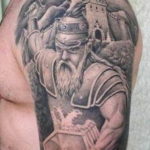 Photo tattoo Russian warriors 31.07.2019 №118 - tattoo bogatyr - tattoovalue.net