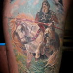 Photo tattoo Russian warriors 31.07.2019 №119 - tattoo bogatyr - tattoovalue.net