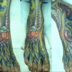 Photo tattoo biomechanics organics 30.07.2019 №017 - biomechanics tattoo - tattoovalue.net