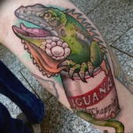 Photo tattoo iguana 31.07.2019 №012 - tattoo iguana example - tattoovalue.net