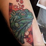 Photo tattoo iguana 31.07.2019 №031 - tattoo iguana example - tattoovalue.net