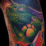 Photo tattoo iguana 31.07.2019 №034 - tattoo iguana example - tattoovalue.net