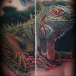 Photo tattoo iguana 31.07.2019 №038 - tattoo iguana example - tattoovalue.net