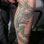 Photo tattoo iguana 31.07.2019 №046 - tattoo iguana example - tattoovalue.net