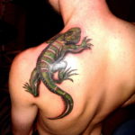 Photo tattoo iguana 31.07.2019 №047 - tattoo iguana example - tattoovalue.net