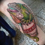 Photo tattoo iguana 31.07.2019 №114 - tattoo iguana example - tattoovalue.net