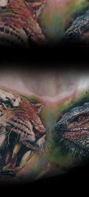 Photo tattoo iguana 31.07.2019 №123 – tattoo iguana example – tattoovalue.net