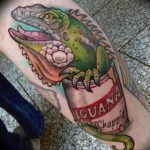 Photo tattoo iguana 31.07.2019 №139 - tattoo iguana example - tattoovalue.net