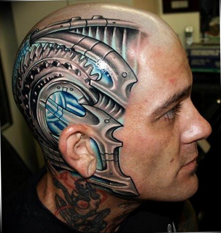 Cool Biomechanical Neck Tattoo Design  Biomechanical tattoo design Biomechanical  tattoo Tattoo designs men