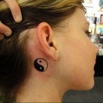 Photo tattoo on yin yang neck 15.07.2019 №002 - picture tattoo on yin yang ne - tattoovalue.net