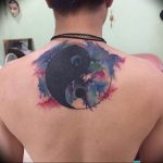 Photo tattoo on yin yang neck 15.07.2019 №015 - picture tattoo on yin yang ne - tattoovalue.net