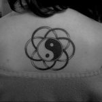 Photo tattoo on yin yang neck 15.07.2019 №019 - picture tattoo on yin yang ne - tattoovalue.net