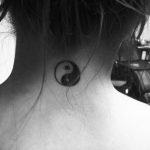 Photo tattoo on yin yang neck 15.07.2019 №020 - picture tattoo on yin yang ne - tattoovalue.net