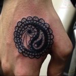 Photo tattoo yin yang on hand 15.07.2019 №008 - tattoo yin yang on hand - tattoovalue.net