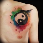 Photo yin yang dragon tattoo 15.07.2019 №006 - yin yang dragon tattoo - tattoovalue.net
