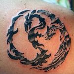 Photo yin yang dragon tattoo 15.07.2019 №003 - yin yang dragon tattoo - tattoovalue.net