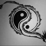 Photo yin yang dragon tattoo 15.07.2019 №019 - yin yang dragon tattoo - tattoovalue.net