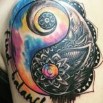 Photo yin yang tattoo 15.07.2019 №018 - picture photo yin yang tattoo - tattoovalue.net