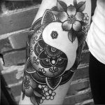 Photo yin yang tattoo 15.07.2019 №023 - picture photo yin yang tattoo - tattoovalue.net