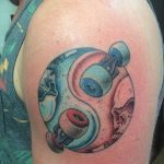 Photo yin yang tattoo 15.07.2019 №027 - picture photo yin yang tattoo - tattoovalue.net