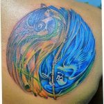 Photo yin yang tattoo 15.07.2019 №030 - picture photo yin yang tattoo - tattoovalue.net