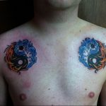 Photo yin yang tattoo 15.07.2019 №041 - picture photo yin yang tattoo - tattoovalue.net