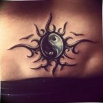 Photo yin yang tattoo 15.07.2019 №055 - picture photo yin yang tattoo - tattoovalue.net