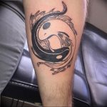 Photo yin yang tattoo 15.07.2019 №057 - picture photo yin yang tattoo - tattoovalue.net