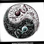 Photo yin yang tattoo 15.07.2019 №066 - picture photo yin yang tattoo - tattoovalue.net