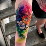 Photo yin yang tattoo 15.07.2019 №070 - picture photo yin yang tattoo - tattoovalue.net