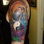 Photo yin yang tattoo 15.07.2019 №073 - picture photo yin yang tattoo - tattoovalue.net