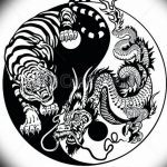 Photo yin yang tiger tattoo 15.07.2019 №010 - yin yang tiger tattoo - tattoovalue.net