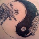 Photo yin yang tiger tattoo 15.07.2019 №013 - yin yang tiger tattoo - tattoovalue.net