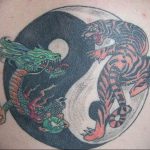 Photo yin yang tiger tattoo 15.07.2019 №020 - yin yang tiger tattoo - tattoovalue.net