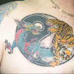 Photo yin yang tiger tattoo 15.07.2019 №024 - yin yang tiger tattoo - tattoovalue.net