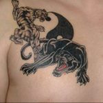 Photo yin yang tiger tattoo 15.07.2019 №026 - yin yang tiger tattoo - tattoovalue.net