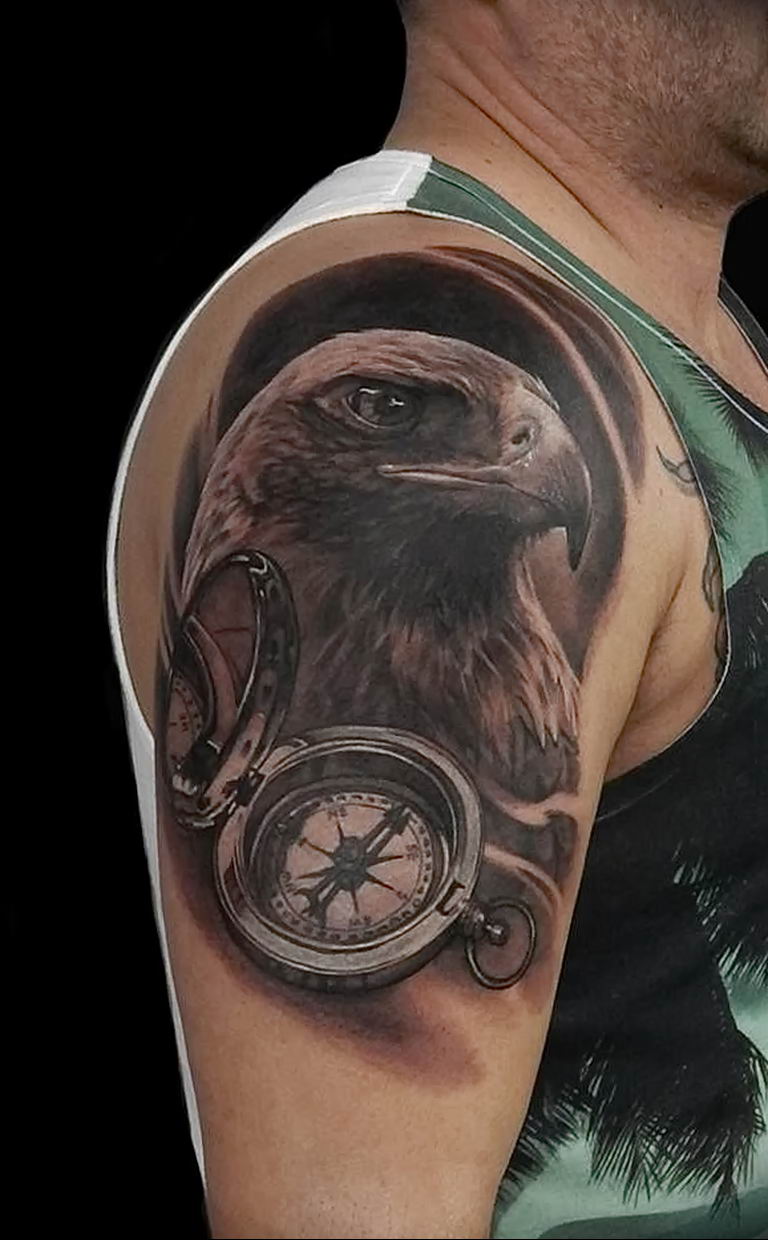 Photo Golden Eagle Tattoo 12072019 008 Example Of