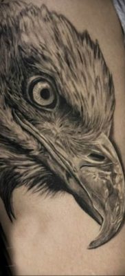 photo Golden Eagle tattoo 12.07.2019 №042 – example of drawing tattoo eagle – tattoovalue.net