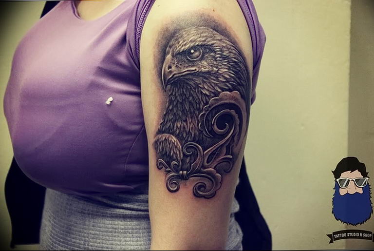 Photo Golden Eagle Tattoo 12072019 053 Example Of