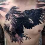 photo Golden Eagle tattoo 12.07.2019 №012 - example of drawing tattoo eagle - tattoovalue.net