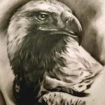 photo Golden Eagle tattoo 12.07.2019 №026 - example of drawing tattoo eagle - tattoovalue.net