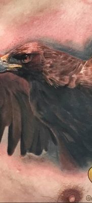 photo Golden Eagle tattoo 12.07.2019 №029 – example of drawing tattoo eagle – tattoovalue.net