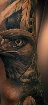 photo Golden Eagle tattoo 12.07.2019 №034 – example of drawing tattoo eagle – tattoovalue.net