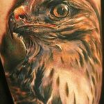 photo Golden Eagle tattoo 12.07.2019 №036 - example of drawing tattoo eagle - tattoovalue.net