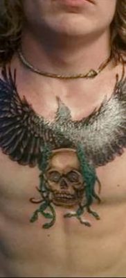 photo Golden Eagle tattoo 12.07.2019 №039 – example of drawing tattoo eagle – tattoovalue.net