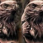 photo Golden Eagle tattoo 12.07.2019 №043 - example of drawing tattoo eagle - tattoovalue.net