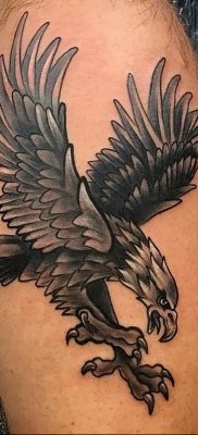 photo Golden Eagle tattoo 12.07.2019 №049 – example of drawing tattoo eagle – tattoovalue.net
